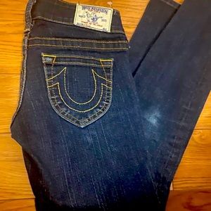 Dark blue True religion Y2k jeans
